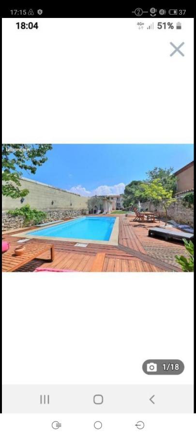 Villa Avec Piscine Et 3 Logements Ideale Groupe Marsilya Dış mekan fotoğraf